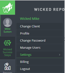 Enabling Agency Reporting Features for Your Wicked Reports Account