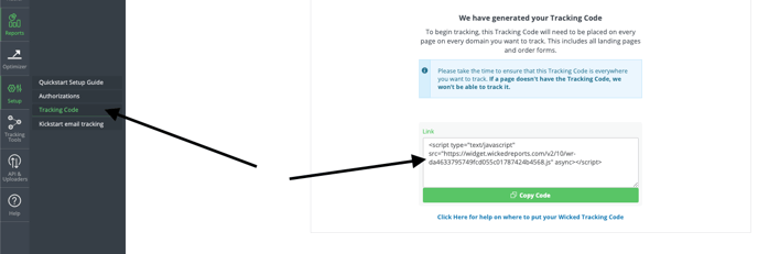 cross domain tracking with wicked reports