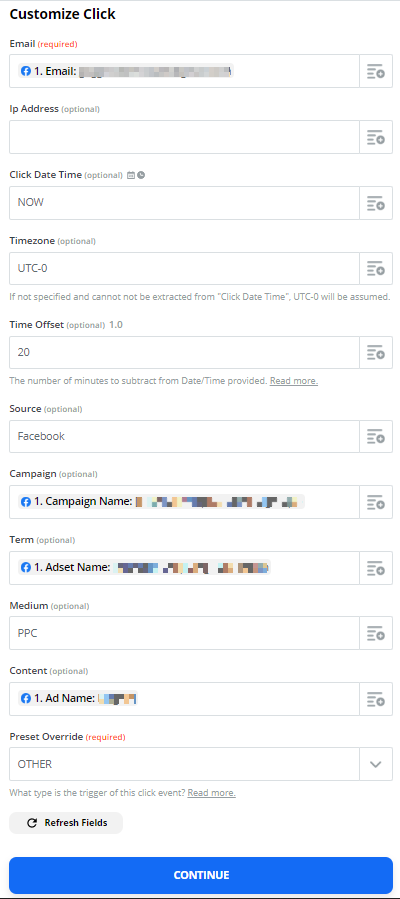 wicked reports Capturing Facebook Lead Ads Tracking and Attribution in Real Time with Zapier