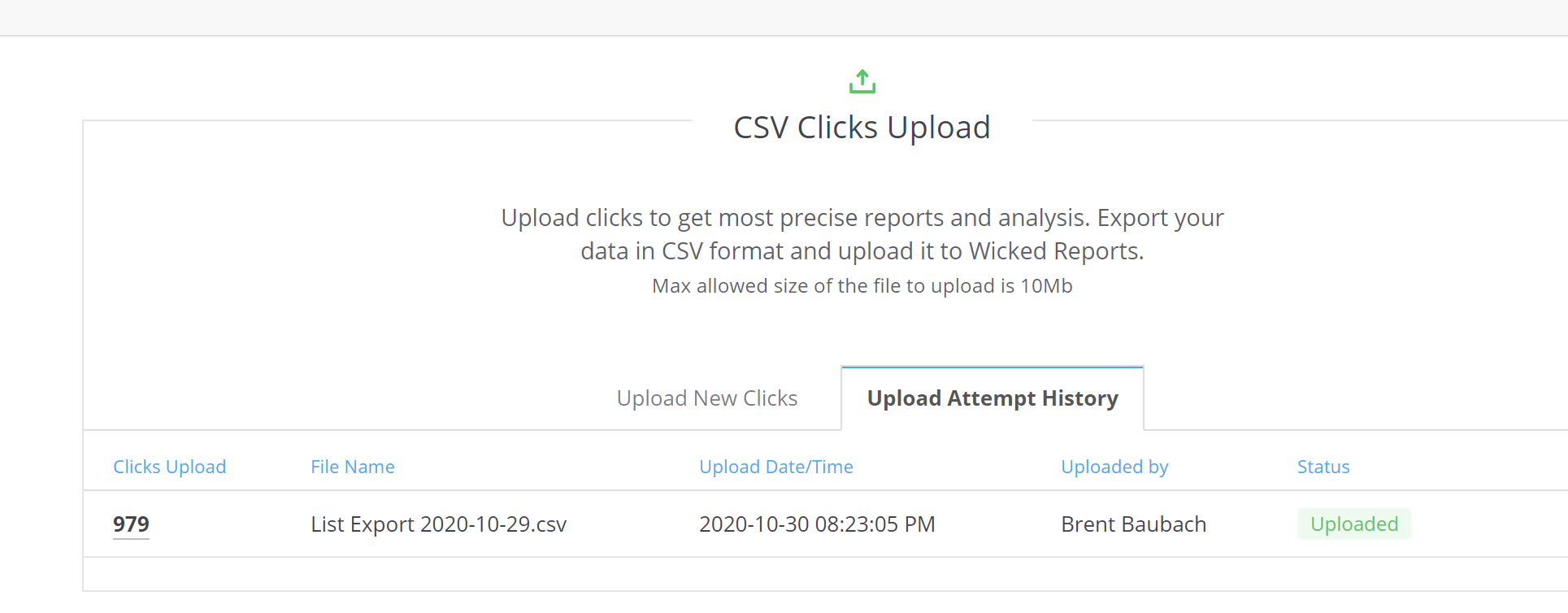 How to Import Historical Lead Attribution Data from Klaviyo into Wicked Reports